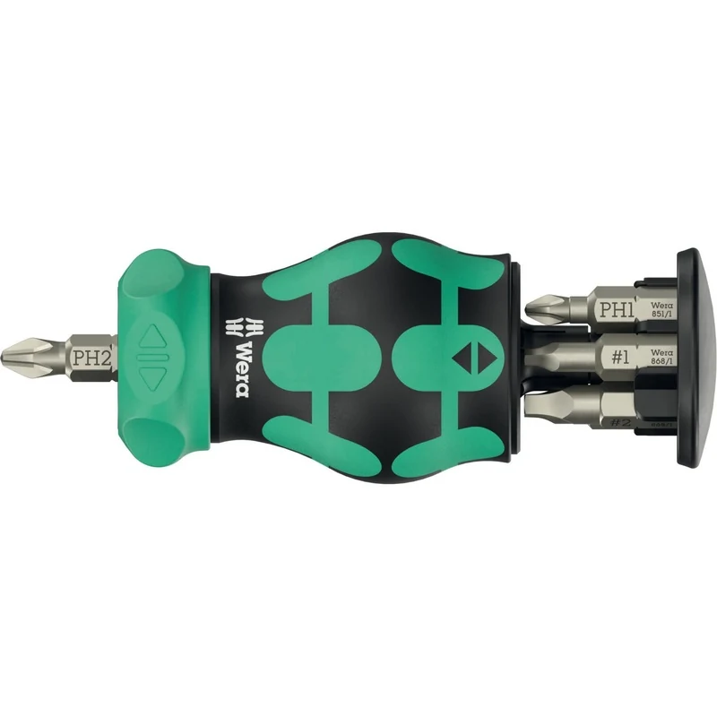 Wera Kraftform Kompakt Stubby Magazine RA 4, 6 Pc.